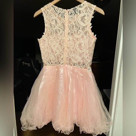 Elizabeth K Pink Homecoming Dress - Picture 2 of 3